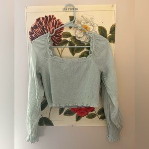 Aerie Smocked Top